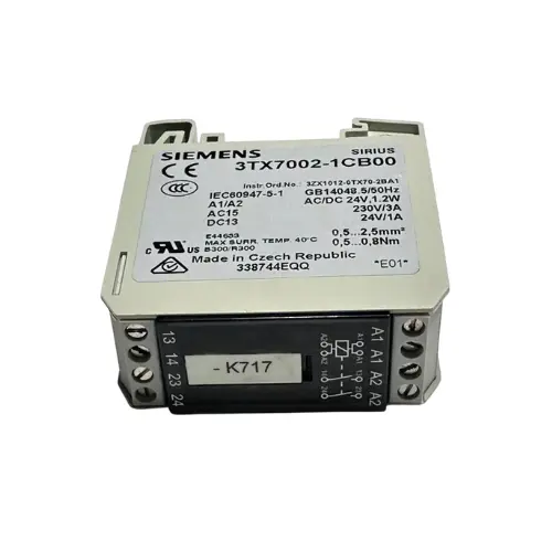 [SIEMENS] 3TX7002-1CB00, 24...240 V AC/DC COUPLING RELAY-SIEMENS