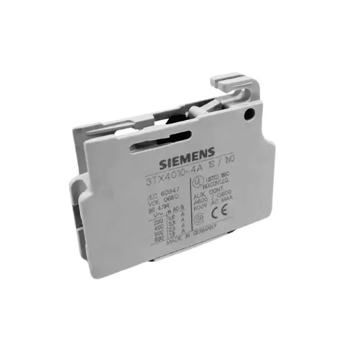[SIEMENS] 3TX4010-4A,1NO AUX BLOCK FOR 3TF30-3TF35 & 3TH30-SIEMENS
