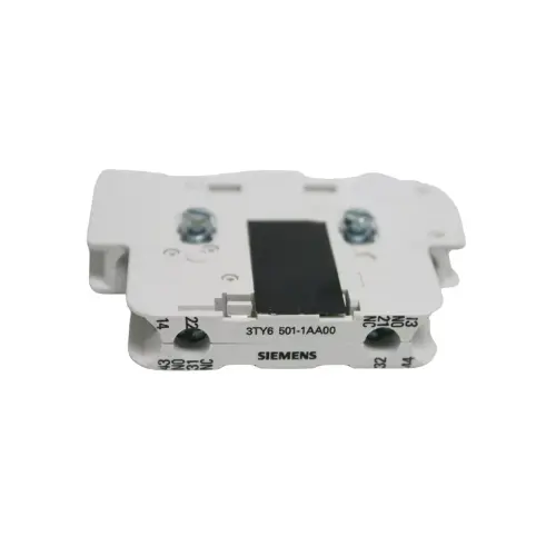 [SIEMENS] 3TY6501-1AA00,1NO+1NC LEFT/RIGHT AUX CONTACT FOR 3TC44/48-SIEMENS