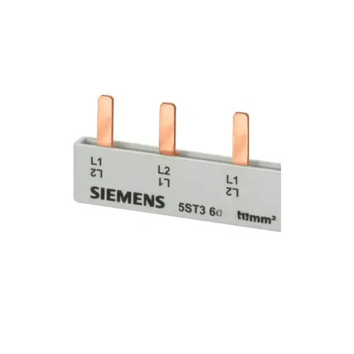 [SIEMENS] 5ST3642,16SQMM 5x CONNECTION 2-PHASE+AUX/FS PIN BUSBAR-SIEMENS