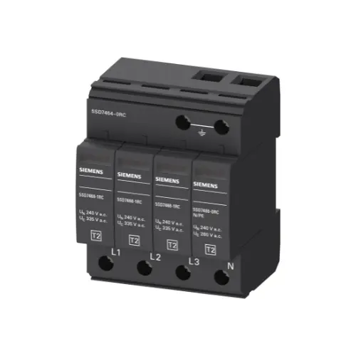 [SIEMENS] 5SD7464-0RC,SURGE ARRESTER TYPE2 UN 240/415V UC 335V AC 3+1 CIRCUIT-SIEMENS
