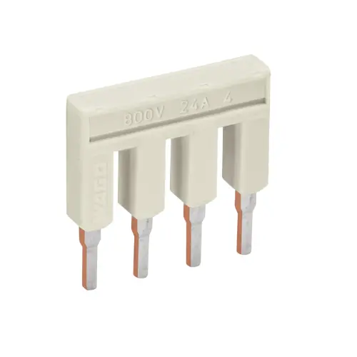 [WAGO] 2002-404,4 WAY JUMPER LIGHT GRAY COLOR-WAGO