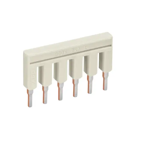 [WAGO] 2004-406,6 WAY Insulated Jumper Grey-WAGO