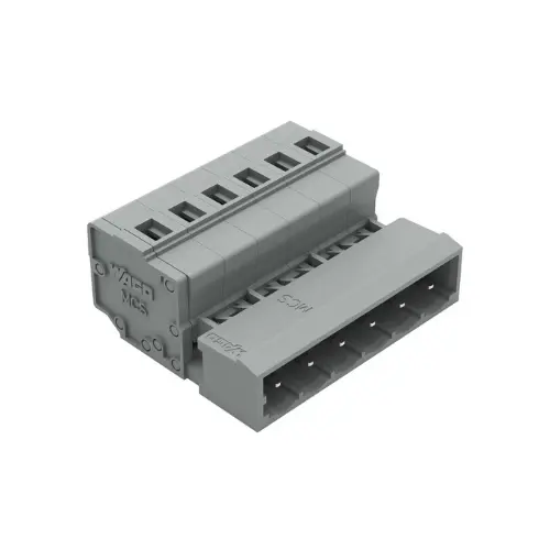 [WAGO] 231-606,2.5SQMM 6POLE MALE CONNECTOR GREY COLOUR-WAGO