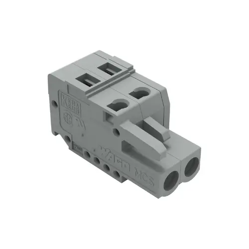 [WAGO] 231-102/026-000,2.5SQMM 2POLE FEMALE CONNECTOR GREY COLOUR-WAGO