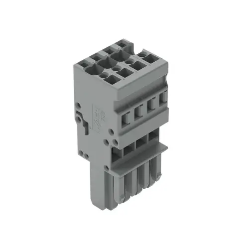[WAGO] 769-104,4SQMM 4POLE 1 CONDUCTOR FEMALE CONNECTOR GREY COLOUR-WAGO