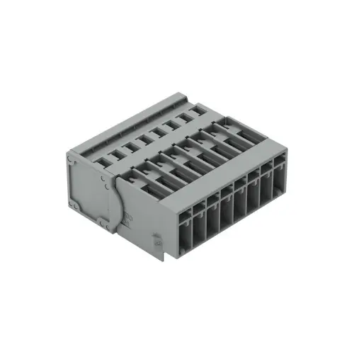 [WAGO] 769-608,4SQMM 8POLE 1 CONDUCTOR MALE CONNECTOR GREY COLOUR-WAGO