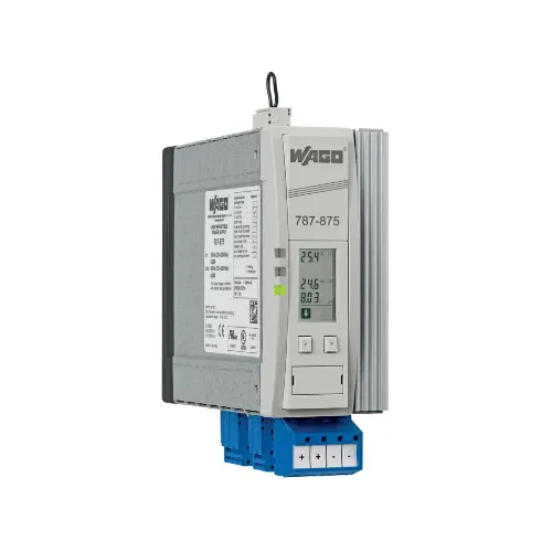 [WAGO] 787-875,20AMPS OUTPUT CURRENT 24V DC OUTPUT POWER SUPPLY UPS CHARGER-WAGO