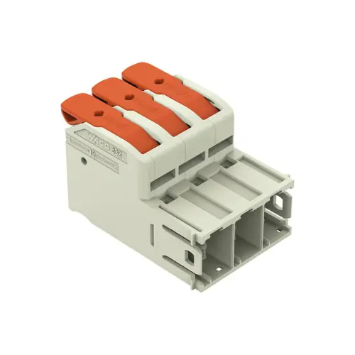 [WAGO] 832-1203,3POLE MALE CONNECTOR WITH OPERATION LEVER-WAGO