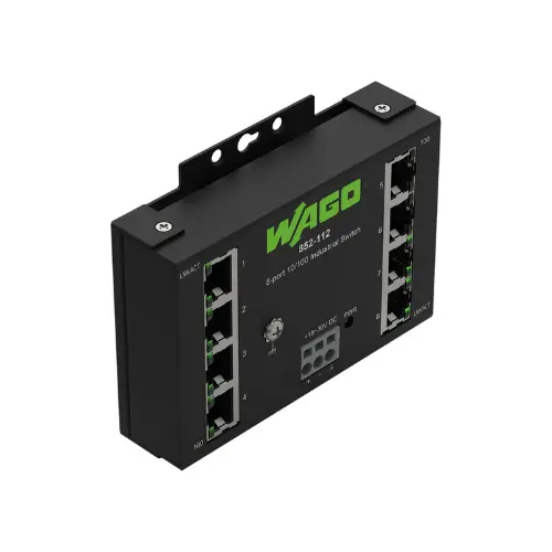 [WAGO] 852-112,8PORT 100NASE-TX INDUSTRIAL ECO SWITCH-WAGO