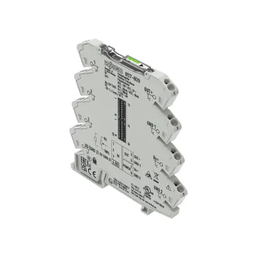 [WAGO] 857-809,POTENTIOMETER SIGNAL CONDITIONER, CURRENT & VOLTAGE OUTPUT SIGNAL 24V DC-WAGO