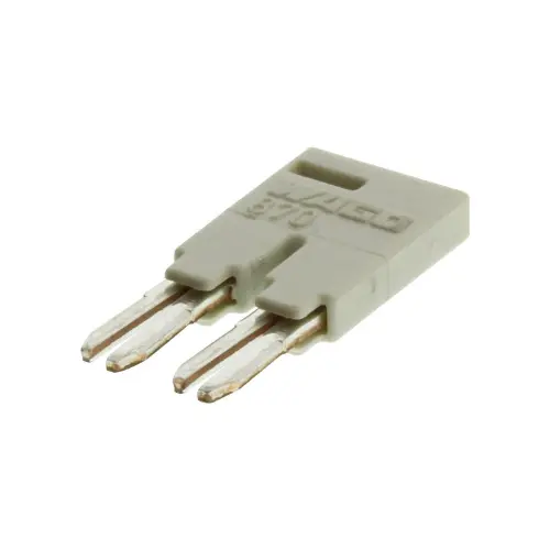 [WAGO] 870-402,2WAY LIGHT GREY INSULATED JUMPER-WAGO