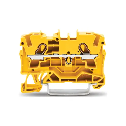 [WAGO] 2004-1206,6SQMM EX TERMINAL BLOCK YELLOW COLOUR 1 IN 1 OUT 2004 SERIES-WAGO