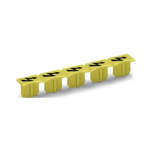 [WAGO] 2016-115,PROTECTIVE WARNING MARKER FOR 5 TERMINAL BLOCK WITH SYMBOLE-WAGO