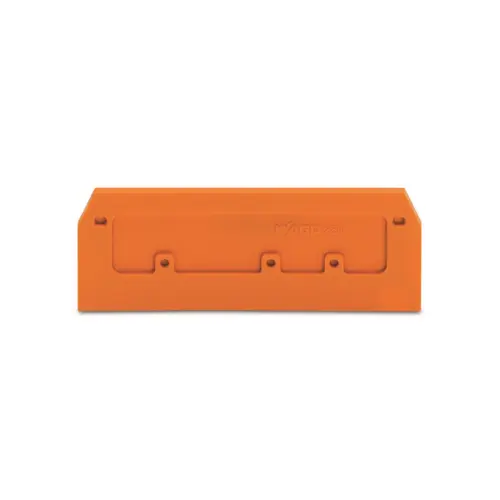[WAGO] 280-371,2.5SQMM END PLATE FOR DISCONNECT TERMINAL BLOCK ORNAGE COLOUR-WAGO