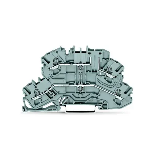 [WAGO] 2002-2661,4SQMM DOUBLE DECKER TERMINAL BLOCK GREY COLOUR-WAGO