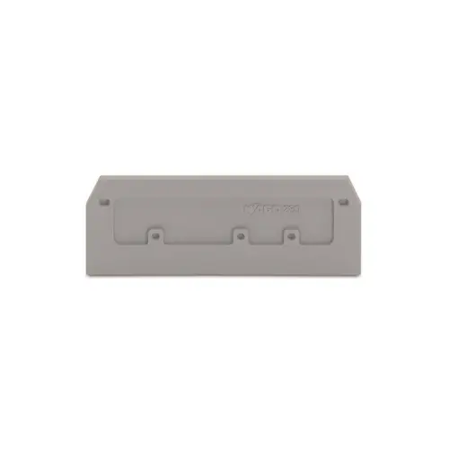 [WAGO] 280-374,2.5SQMM END PLATE FOR DISCONNECT TERMINAL BLOCK GREY COLOUR-WAGO