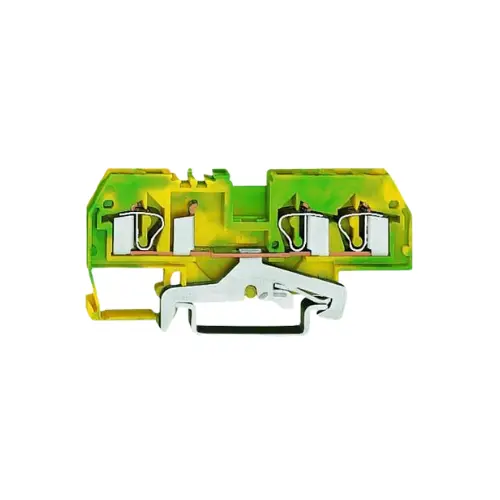 [WAGO] 281-687,4SQMM TERMINAL BLOCK GREEN/YELLOW COLOUR 1 IN 2 OUT-WAGO