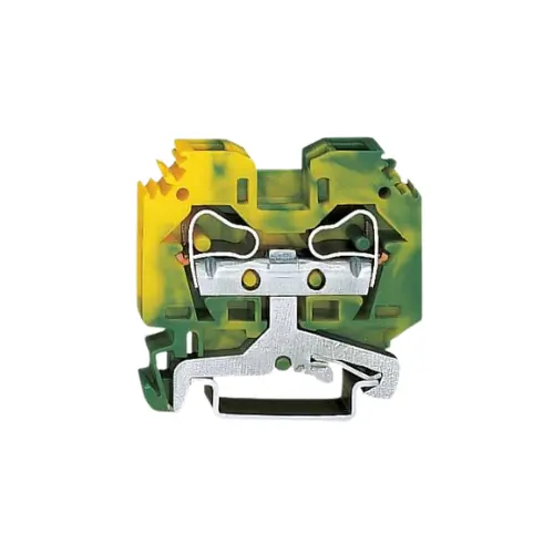 [WAGO] 284-107,10SQMM SIDE ENTRY TERMINAL BLOCK GNYE COLOUR-WAGO