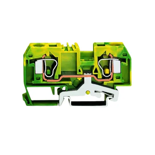 [WAGO] 284-907,10SQMM TERMINAL BLOCK GREEN/YELLOW COLOUR 1 IN 1 OUT-WAGO