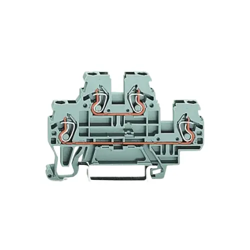 [WAGO] 870-501,2.5SQMM DOUBLE DECKER TERMINAL BLOCK GREY COLOUR-WAGO