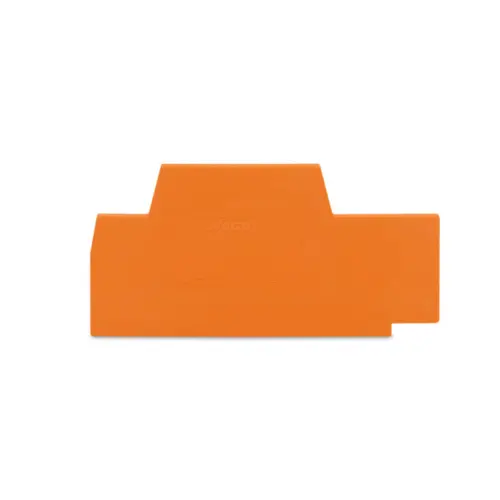 [WAGO] 280-343,2.5SQMM END & INTERMEDIATE PLATE FOR DOUBLE DECKER ORANGE COLOUR-WAGO