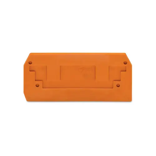[WAGO] 284-328,10SQMM END & INTERMEDIATE PLATE 2.5MM THICKNESS ORANGE COLOUR-WAGO