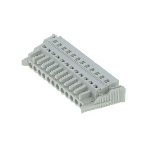 [WAGO] 721-112/037-000,2.5SQMM 12POLE FEMALE CONNECTOR WITH FIXING FLANGE LIGHT GREY COLOUR-WAGO