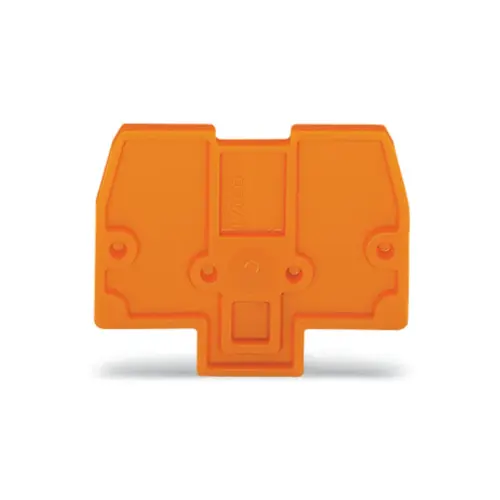 [WAGO] 870-924,2.5SQMM END & INTERMEDIATE PLATE 2MM THICKNESS ORANGE COLOUR-WAGO