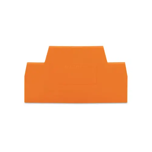 [WAGO] 280-341,2.5SQMM END & INTERMEDIATE PLATE FOR DOUBLE DECKER ORANGE COLOUR-WAGO
