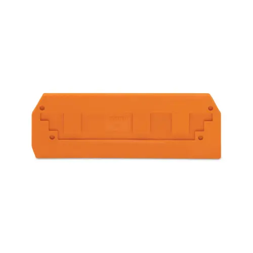 [WAGO] 282-339,6SQMM END & INTERMEDIATE PLATE 2.5MM THICKNESS ORANGE COLOUR-WAGO