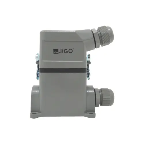 [JIGO] JG-HE024-03,SIDE ENTRY 24 PIN METAL PLUGS & SOCKET BOTTOM CLOSED-JIGO