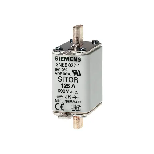 [SIEMENS] 3NE8022-1,125A 690V AC 3NE8 FUSE-SIEMENS