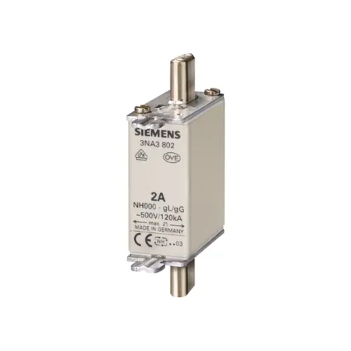 [SIEMENS] 3NA3802,2A LV HRC FUSE ELEMENT NH000 -SIEMENS