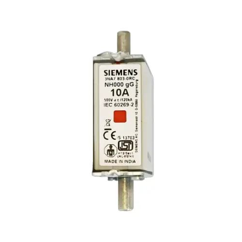 [SIEMENS] 3NA7803-0RC,10A S-000 DIN TYPE 500V AC HRC FUSE LINK-SIEMENS