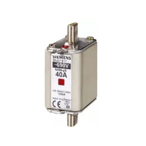 [SIEMENS] 3NA7817-0RC,40A S-000 DIN TYPE 500V AC HRC FUSE LINK-SIEMENS