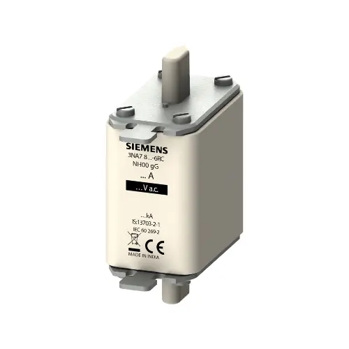 [SIEMENS] 3NA7836-0RC,160A S-00 DIN TYPE 500V AC HRC FUSE LINK-SIEMENS