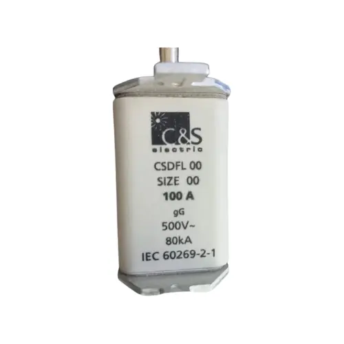 [C&S] CDFL00-100,100A S-00 DIN TYPE HRC FUSE LINK-C&S